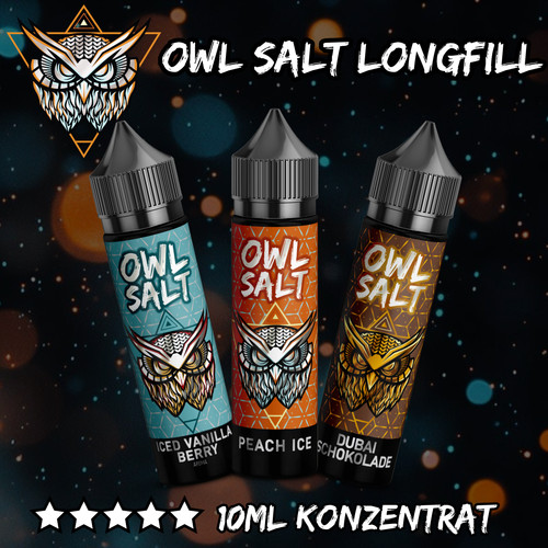 Owl salt longfill - 10ml, aroma