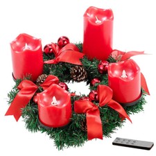 Britesta Adventskranz, rot, 4