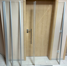 Schulte 90x90cm Glas-Duschkabine 5mm Stärke Drehtür und Seitenwand...