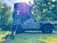 Vickywood Dachzelt BAOBAB AIR 135 Luft-Klappzelt Autodach Zelt Kfz Camping Jeep