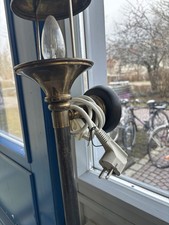 Alte Messing Tischlampe