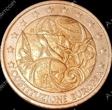 2 Euro Münze Italien 2005 R