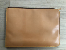 BALDESSARINI HUGO BOSS AKTENMAPPE IN UNBEHANDELTEM KALBSLEDER UNIKAT!