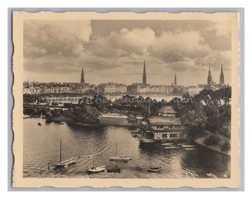 Hamburg stadtansicht seehaus - hamburg,