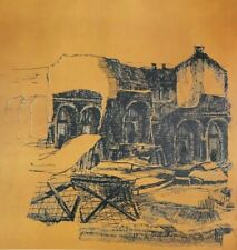 Herbert (Jimmy) Weitemeier Druckgrafik 61x43cm handsigniert limitierte Auflage