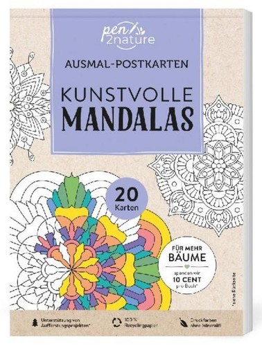Ausmal postkarten kunstvolle - ausmal-postkarten,