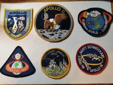 NASA Patch Aufnäher Konvolut - 6 Stück