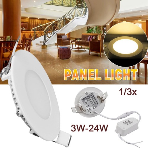 Led einbaustrahler 3w 24w - 1/3x,