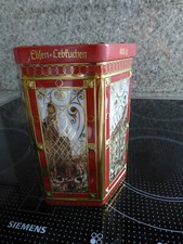 alte Elisen Lebkuchen Blech Dose Nürnberg E. Otto Schmidt Aufbewahrungsdose