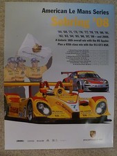 2008 Porsche RS Spyder Sebring