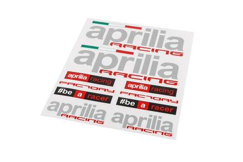 Aufkleber bogen aprilia racing - bogen,