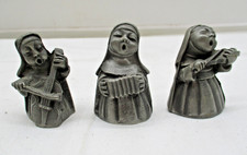 3 x B Zinn Zinnfigur „Nonnen