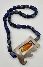 *** Designer Halskette / Schmuckwerkstatt handgefertigt ‘Kraft der Tiefe’ F50