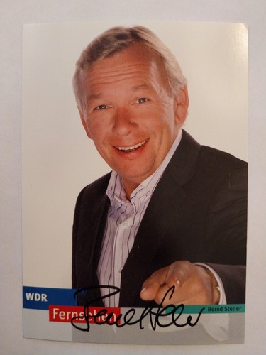 Bernd stelter autogramm - bernd,