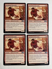 4x Mtg Core Set 2020 M20 Unchained Berserker NM Magic The Gathering
