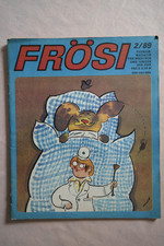 FRÖSI 2/1989 Pioniermagazin Comic DDR mit Bastelbogen