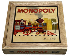 MONOPOLY HOLZ - RETRO 1930er