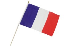 Frankreich Flagge, Stockfahne