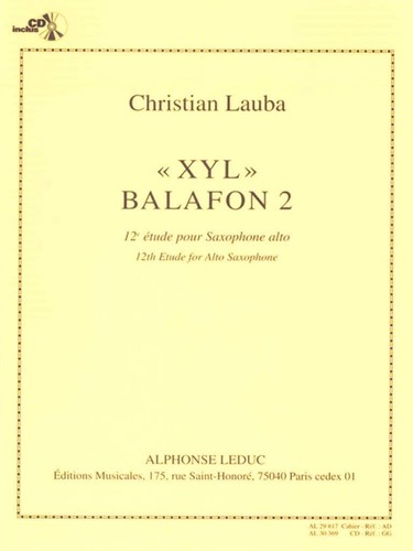 Leduc xyl balafon 2 - balafon, für