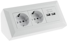 3fach - 2fach Steckdosenblock