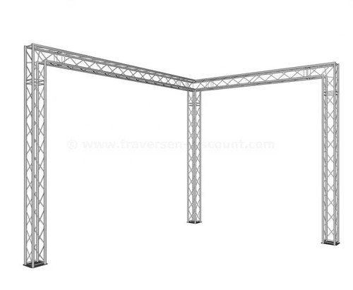 Messebau form mit deco - l-form,