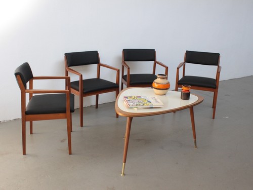 4 lübke stuhl - 4,
