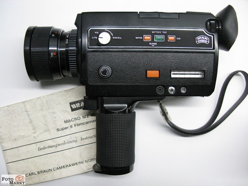 Super filmkamera braun makro - super-8,