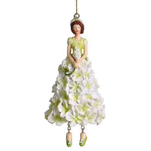 Blumenmädchen fee deko figur - blumenmädchen,