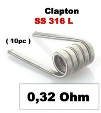 CLAPTON SS316L Coils Wire (