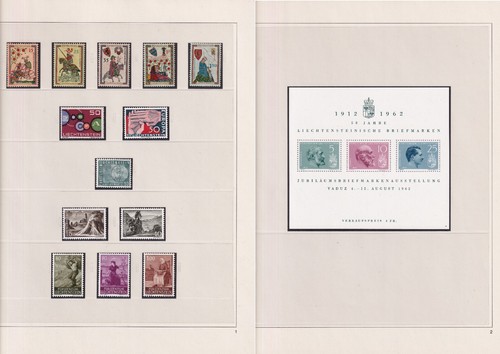 Liechtenstein briefmarken - liechtenstein,