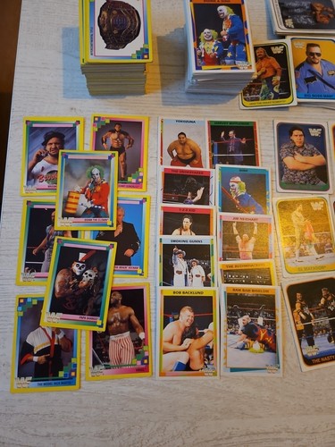 Wwf sammelkarten 1991 1993 - wwf,