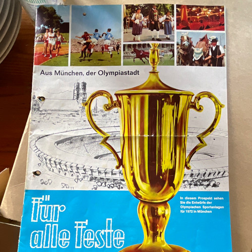 Olympia münchen 1972 - münchen,