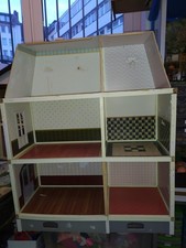 Nostalgie-6 Zimmer- Gehäuse-Kaufladen-Puppenhaus-Puppenstube-1:12-Bastler