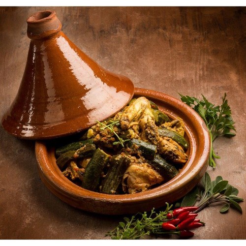 Tajine aus ton cm - ton, Ø