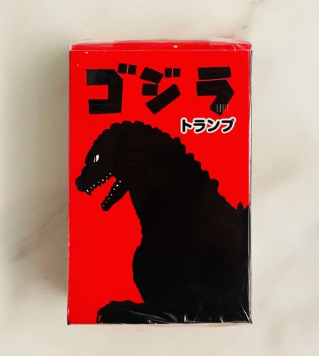 Godzilla spielkarten neu - godzilla,