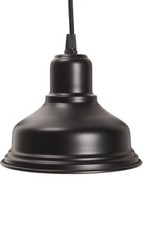 Schwarz Deckenlampe Metall