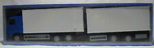 EMEK 89714 VOLVO FH Tandemhängerzug 1:25 blau / weiß, Hebebuehne  