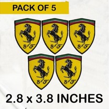 5 Stück Ferrari Logo Wappen