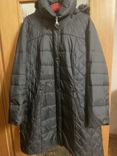 Gr. 48/50 Wintermantel Schwarz