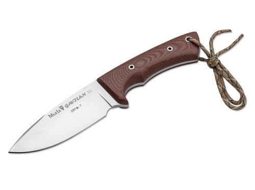 Muela gavilan micarta - micarta, braun