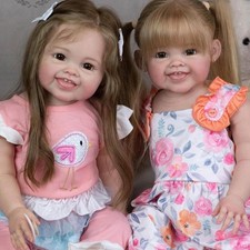 28" Painted Reborn Baby Doll