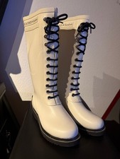 Ilse Jacobsen Gummistiefel, weiß, Gr. 37, Schnürung, *NEU*