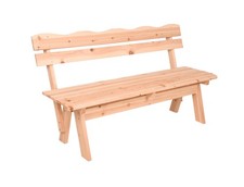 Gartenbank Holzbank 3-Sitzer