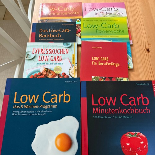 Low carb bücher paket - 8, |