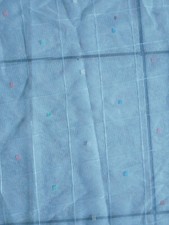 Gardine 130x100cm ORIGINAL 60er Jahre DESIGN Farbakzente VINTAGE aufhängefertig