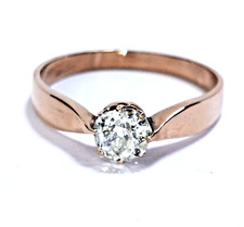 Ring antik Altschliff Diamant