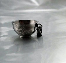 Edelstahl Anhänger Asia Suppen oder Reis Schüssel Koch Köchin