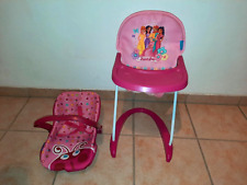 Hauck Puppen Baby Schale und Kinderstuhl Puppenstuhl Puppen Baby Set