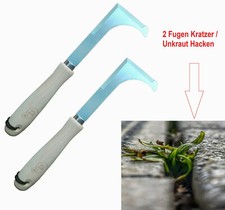 2x Fugenkratzer Unkraut Hacke