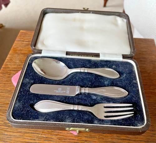 Silber taufset barker - hm,